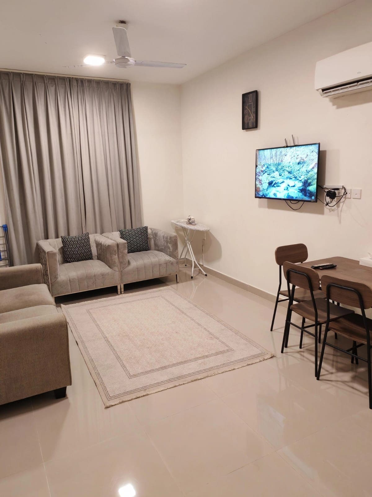 Balcony view from Luxury 2BHK-Bedroom Apartment, Nassayem Salalah Hotel Apartments & Suites- Al-hasilah