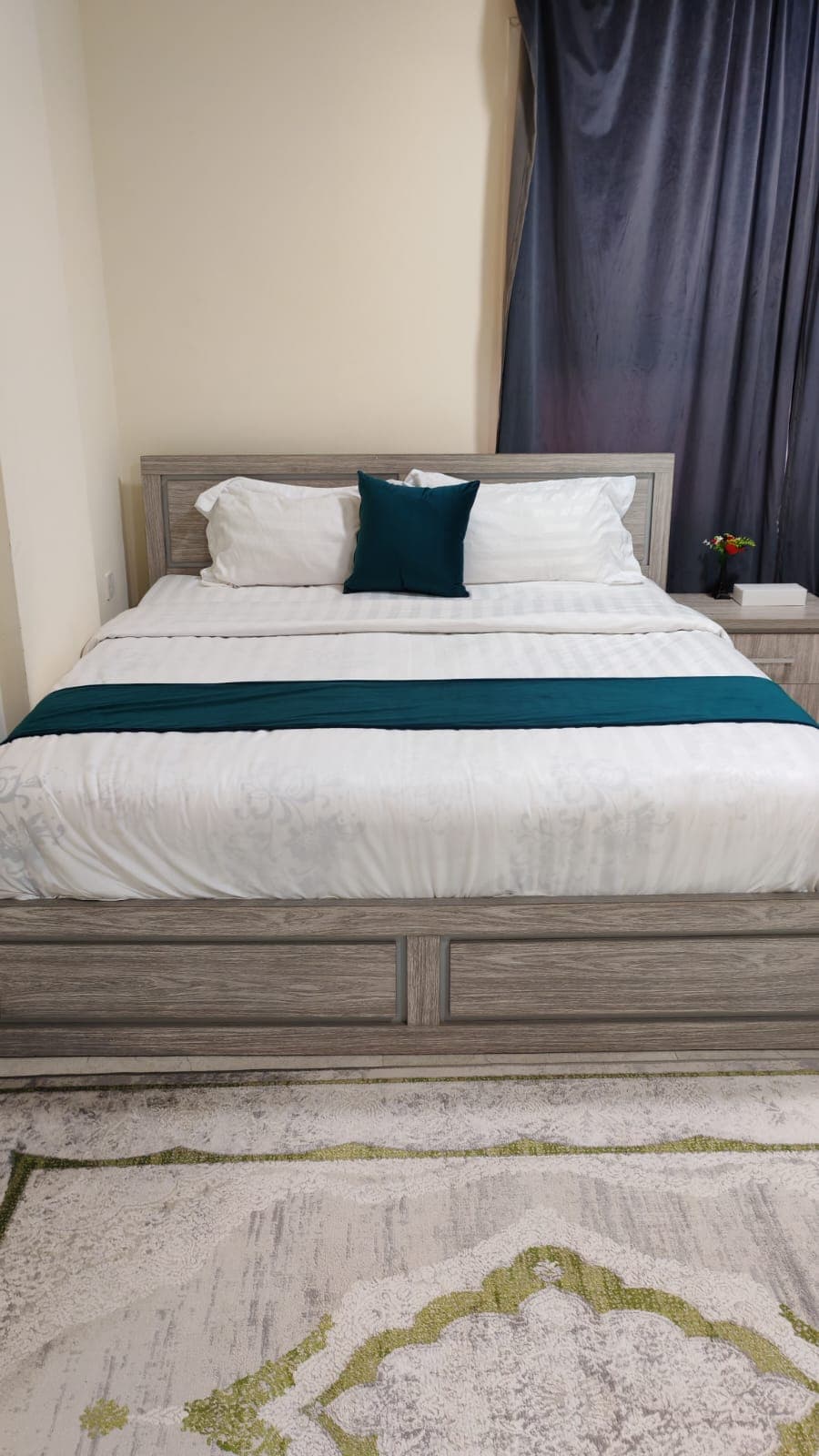 Spacious living room in 1bhk , a premium Salalah apartment