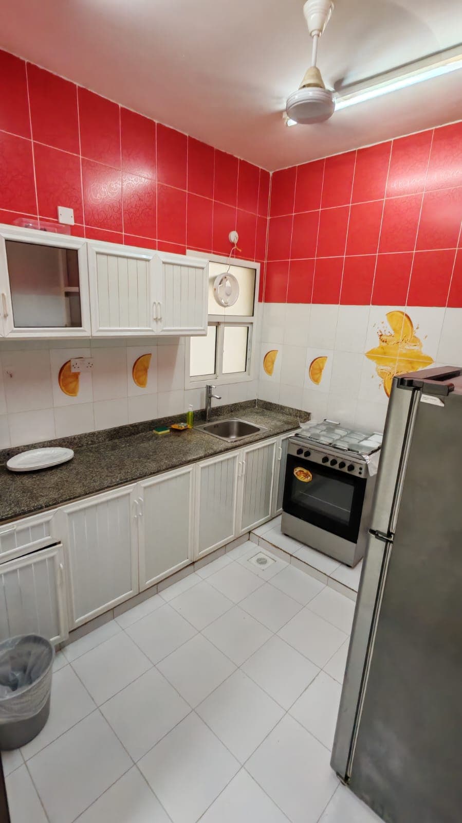 Bathroom in 1bhk furnished apartment
